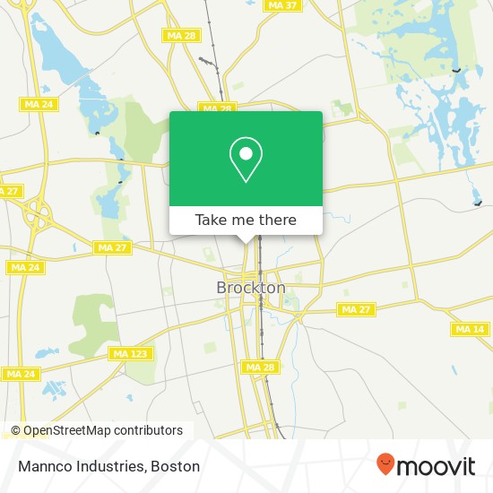Mannco Industries map