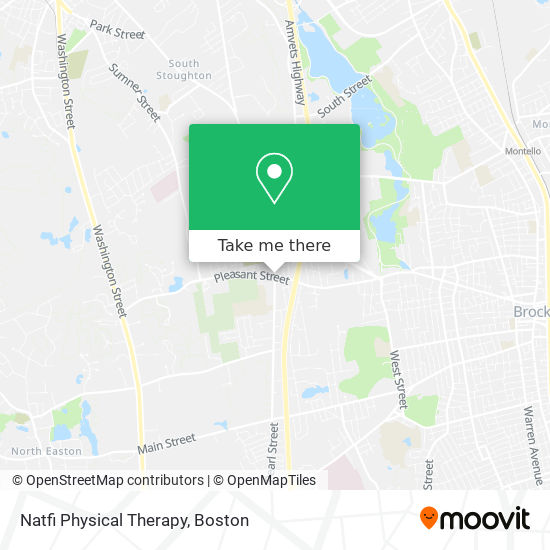 Mapa de Natfi Physical Therapy