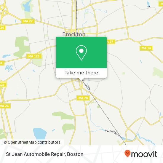 St Jean Automobile Repair map