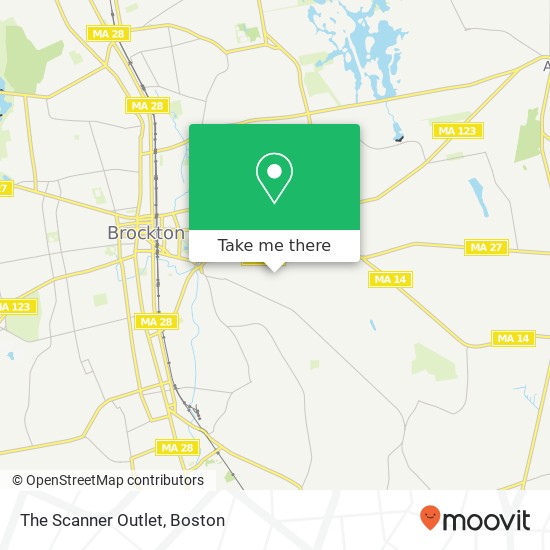 The Scanner Outlet map