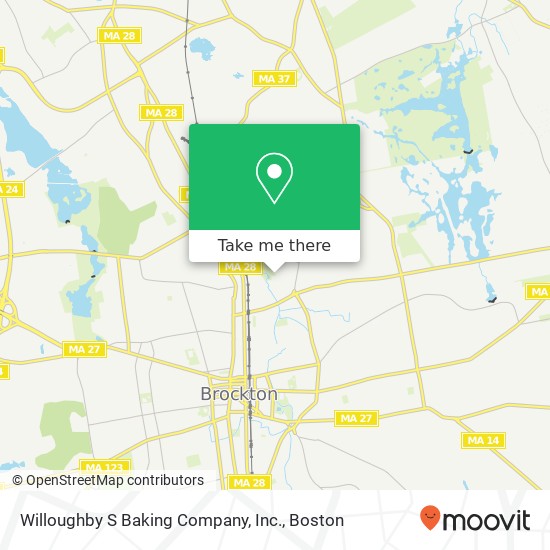 Mapa de Willoughby S Baking Company, Inc.