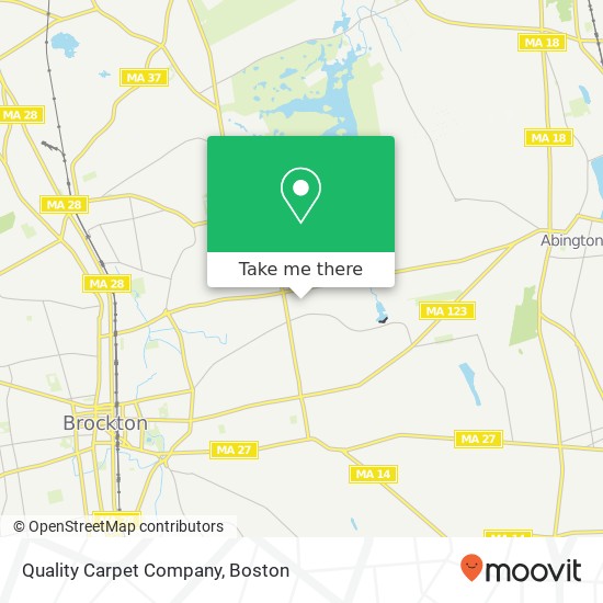 Mapa de Quality Carpet Company