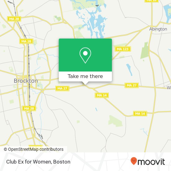 Mapa de Club Ex for Women