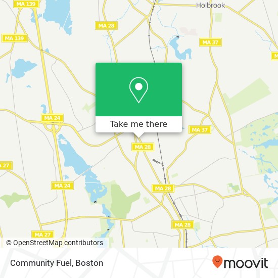 Community Fuel map