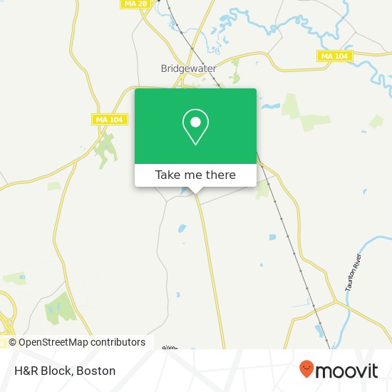 Mapa de H&R Block