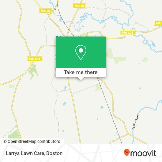 Mapa de Larrys Lawn Care