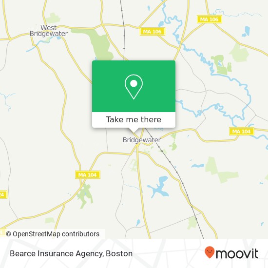 Bearce Insurance Agency map