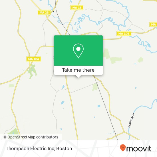 Mapa de Thompson Electric Inc