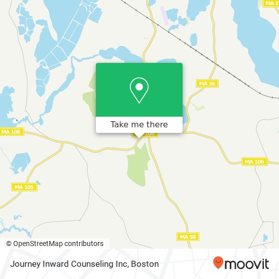 Mapa de Journey Inward Counseling Inc