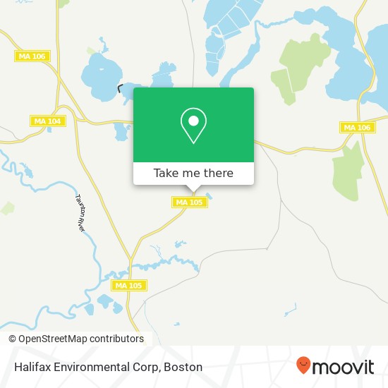 Mapa de Halifax Environmental Corp