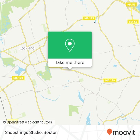 Shoestrings Studio map