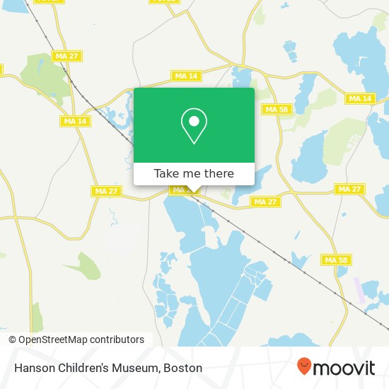 Mapa de Hanson Children's Museum