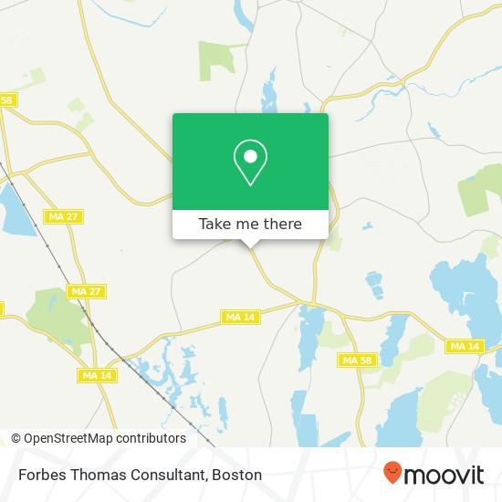 Forbes Thomas Consultant map