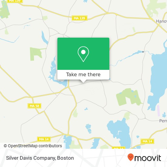 Mapa de Silver Davis Company