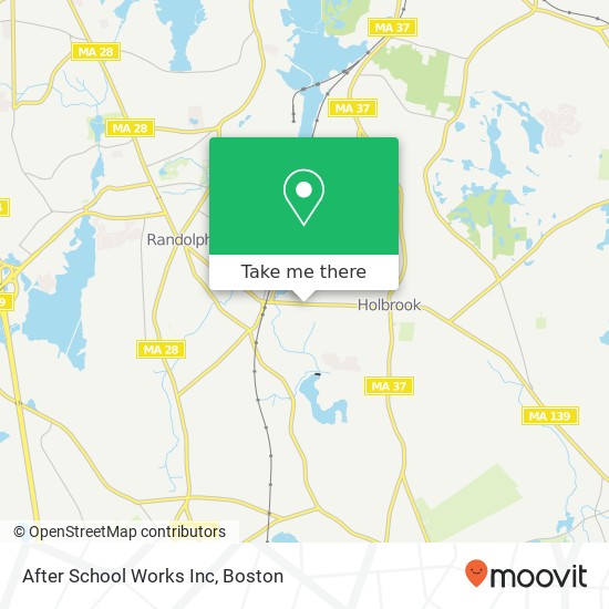 After School Works Inc map