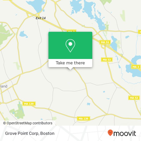 Mapa de Grove Point Corp