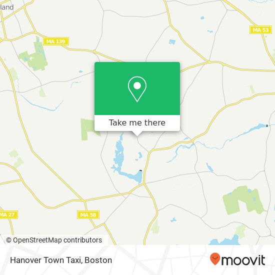 Hanover Town Taxi map