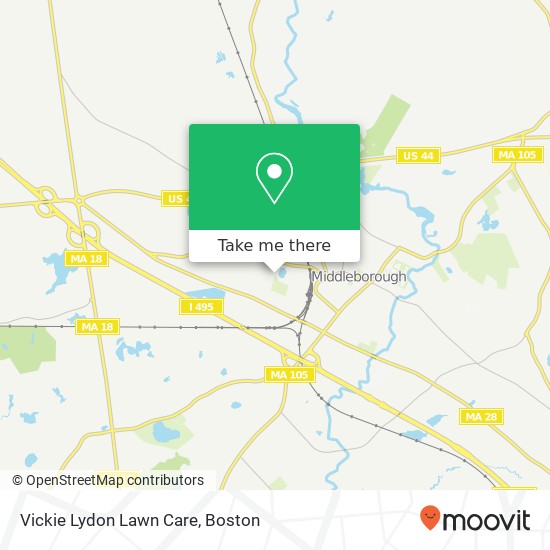 Vickie Lydon Lawn Care map