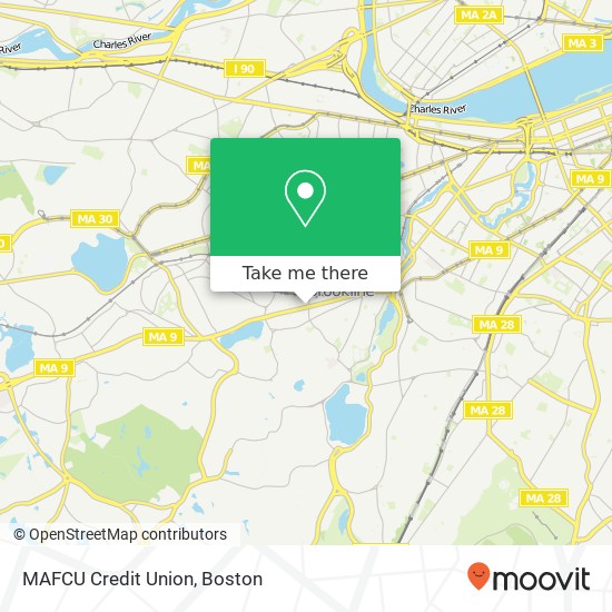 Mapa de MAFCU Credit Union