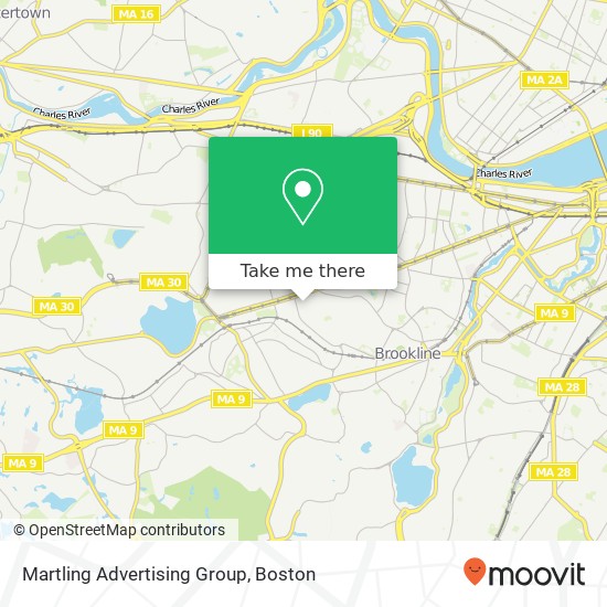 Mapa de Martling Advertising Group