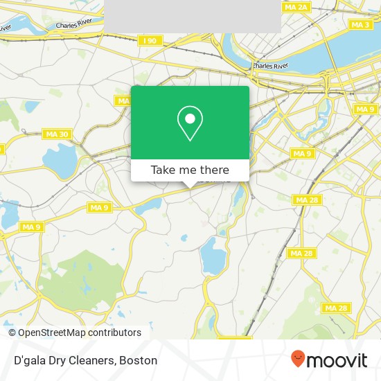 D'gala Dry Cleaners map