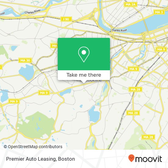 Premier Auto Leasing map