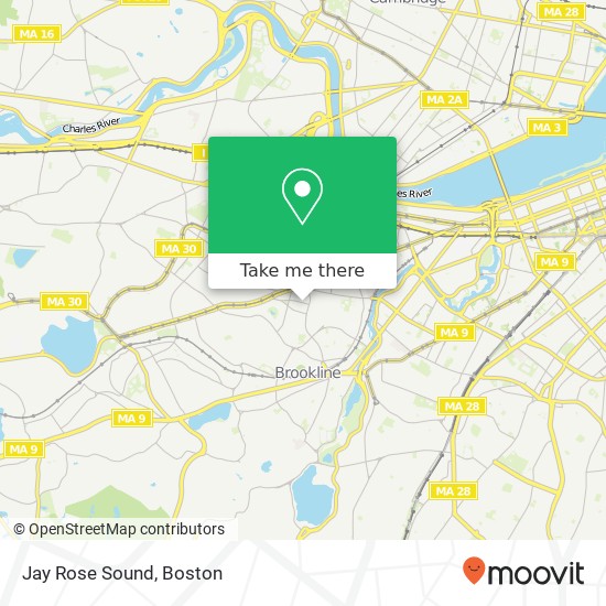 Jay Rose Sound map