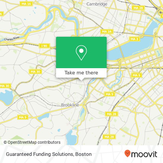 Guaranteed Funding Solutions map