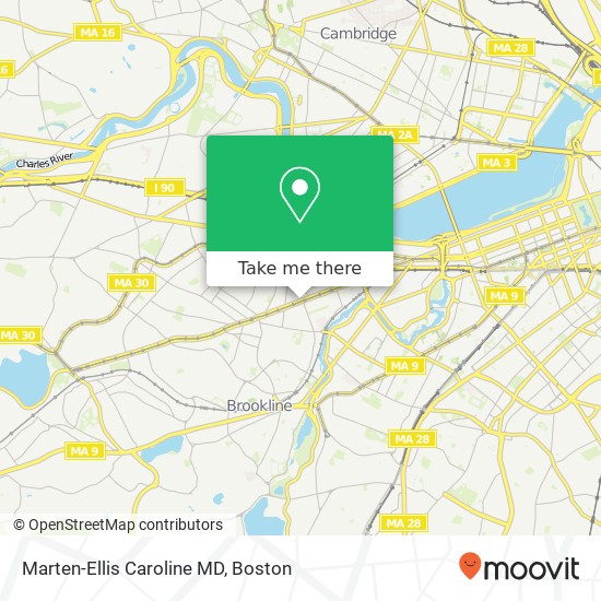 Marten-Ellis Caroline MD map