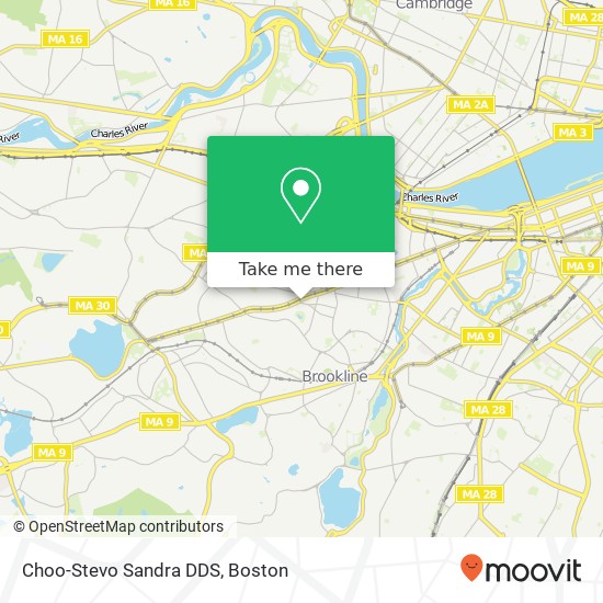 Choo-Stevo Sandra DDS map