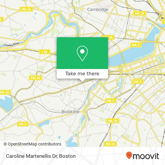 Caroline Martenellis Dr map