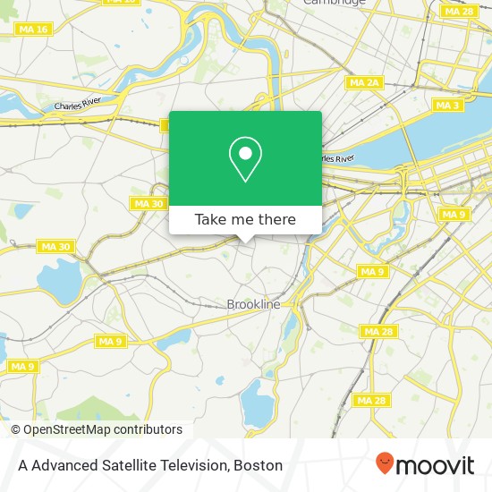 Mapa de A Advanced Satellite Television