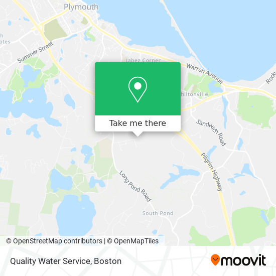 Quality Water Service map