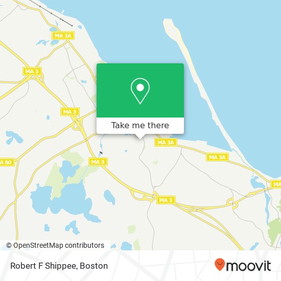 Robert F Shippee map