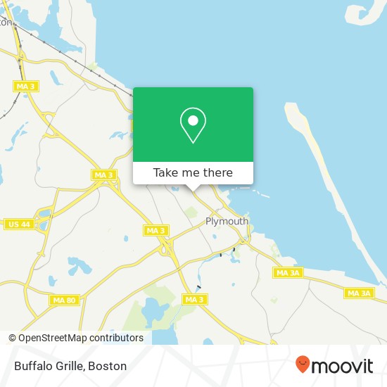 Mapa de Buffalo Grille