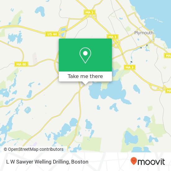 Mapa de L W Sawyer Welling Drilling