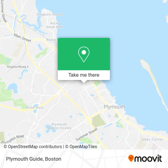 Plymouth Guide map