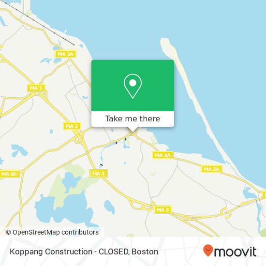 Mapa de Koppang Construction - CLOSED