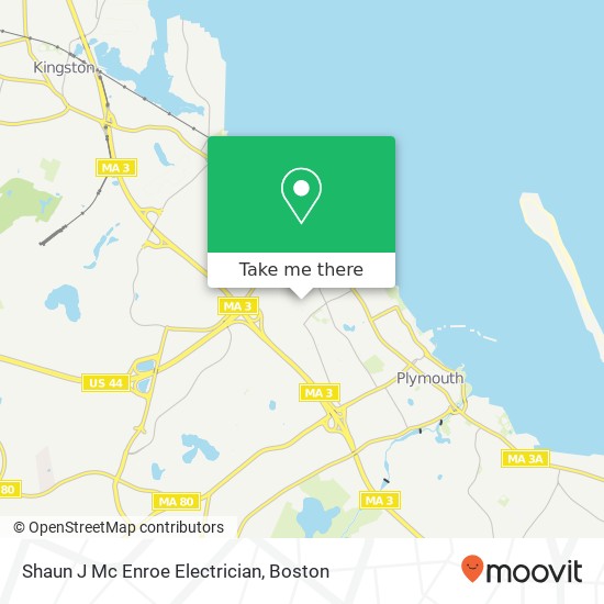 Shaun J Mc Enroe Electrician map