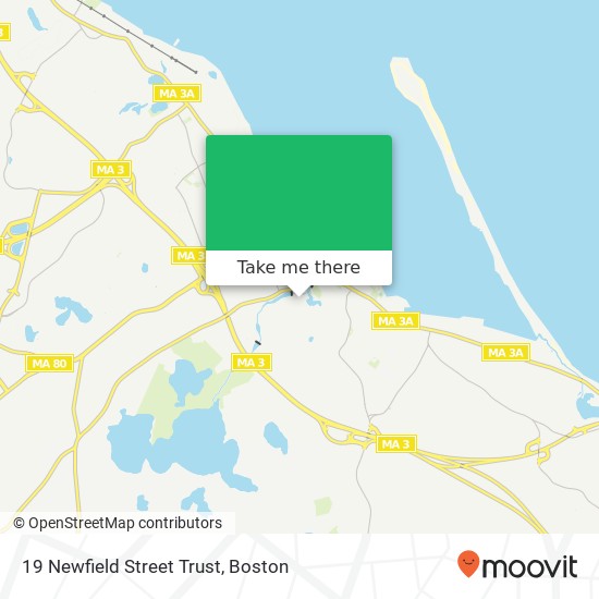 19 Newfield Street Trust map