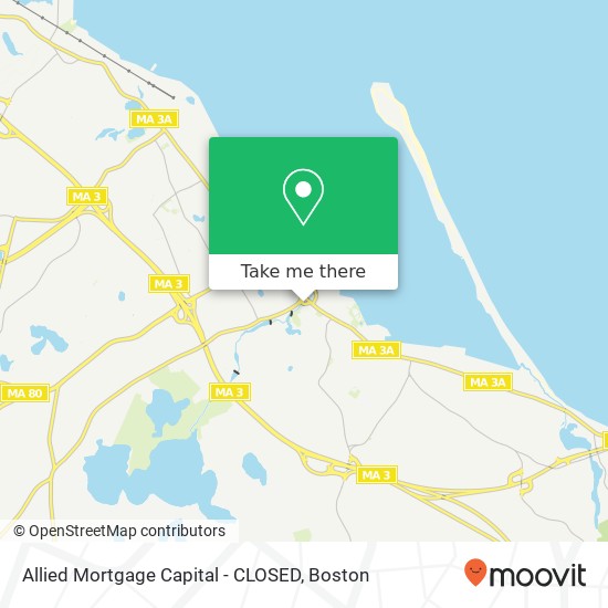 Allied Mortgage Capital - CLOSED map