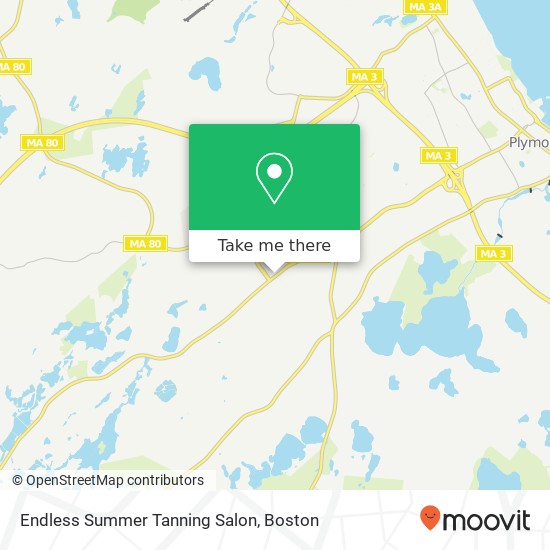 Endless Summer Tanning Salon map