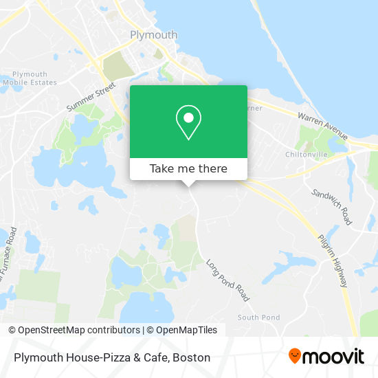 Plymouth House-Pizza & Cafe map