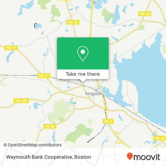 Weymouth Bank Cooperative map