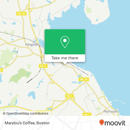 Marylou's Coffee map