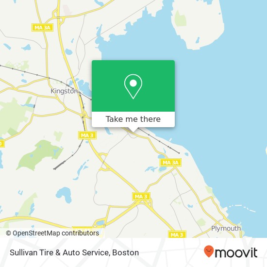 Sullivan Tire & Auto Service map