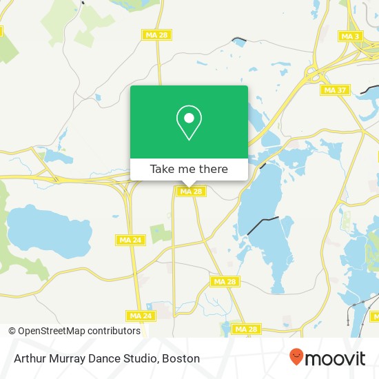 Arthur Murray Dance Studio map