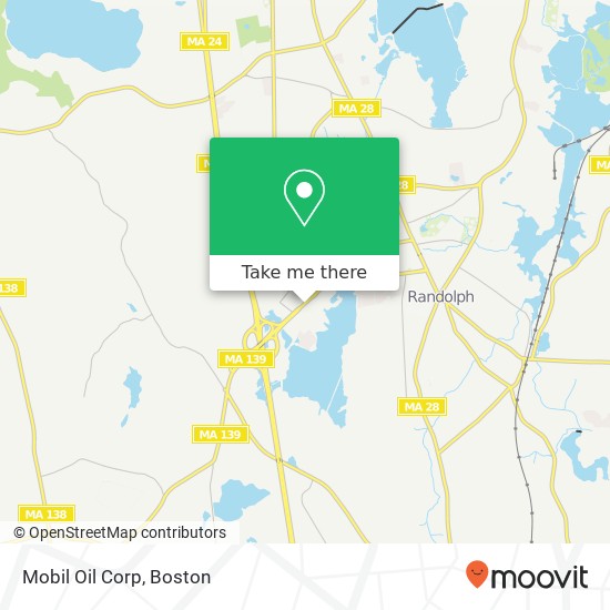 Mobil Oil Corp map