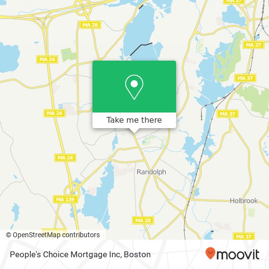 Mapa de People's Choice Mortgage Inc