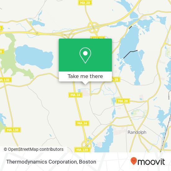 Mapa de Thermodynamics Corporation